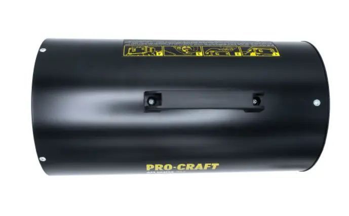 Газовая пушка Procraft H17 17 кВт на газе G30 с пьезорастающим редуктором и шлангом для обогрева помещений мастерский состава Procraft H17 фото